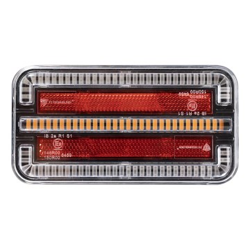 LED Kombinationslampa med dynamisk vridsignal LED/12-24V IP65