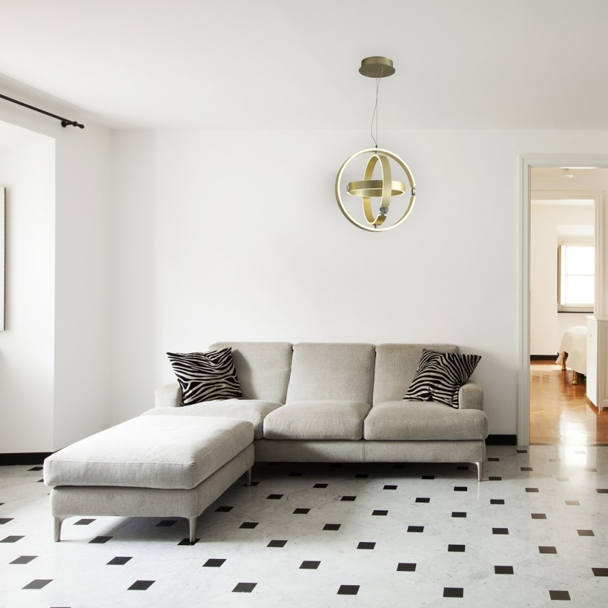 LED Kristallkrona med snöre SIRIUS LED/80W/230V