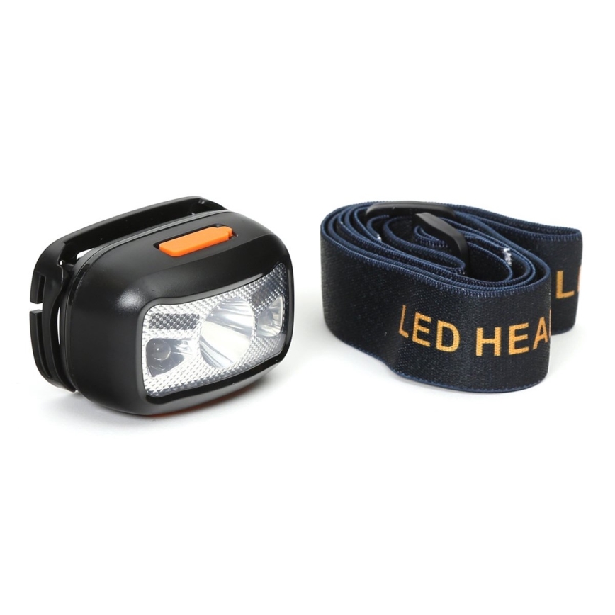 LED Laddningsbar Strålkastare med rött ljus LED/3W/5V