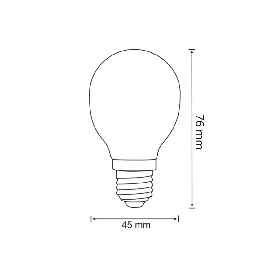 LED-lampa 1xE27/2,5W/230V 3000K