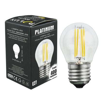 LED-lampa 1xE27/4,5W/230V 3000K