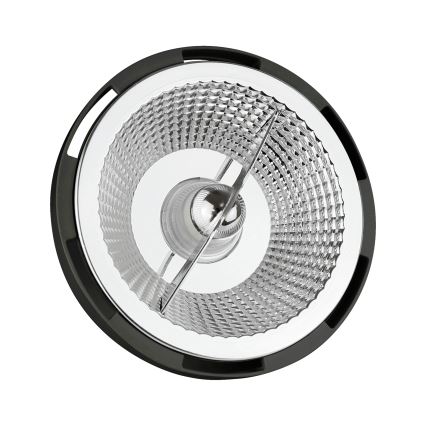 LED-lampa AR111 GU10/12W/230V 3000K 15° svart