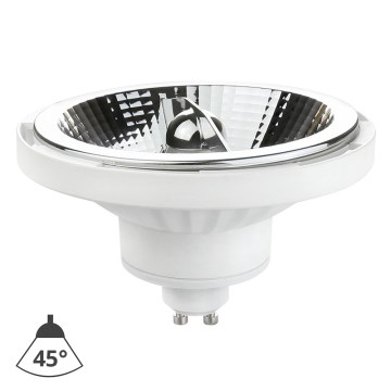 LED-lampa AR111 GU10/12W/230V 6000K 45° vit
