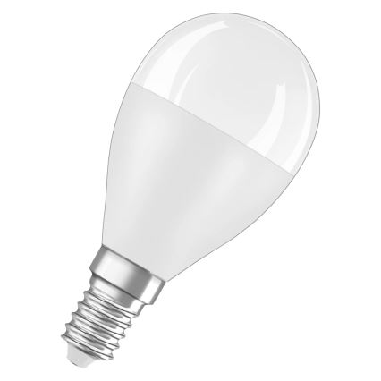 LED-lampa av återvunnen plast P45 E14/7,5W/230V 2700K - Osram