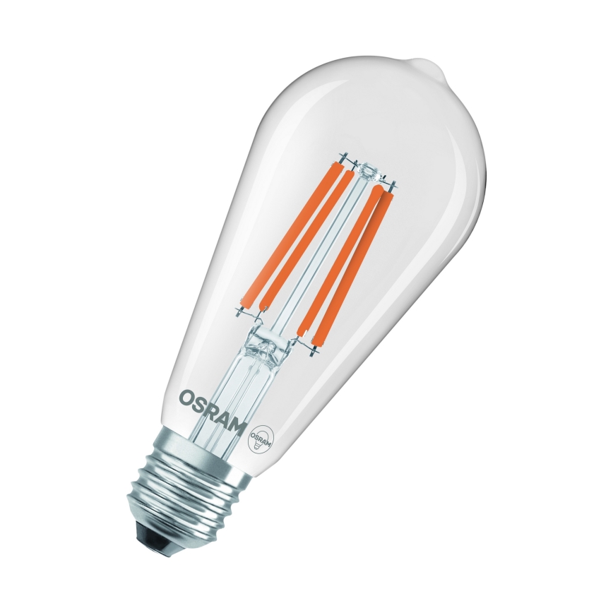LED-lampa CLASSIC FILAMENT E27/6,5W/230V 4000K - Osram
