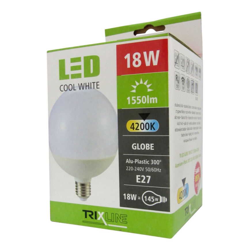 LED-lampa E27/18W/230V 4200K