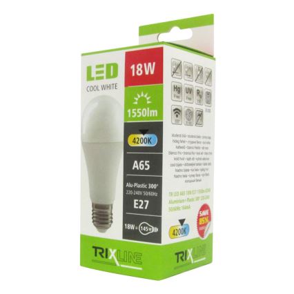 LED-lampa E27/18W/230V 4200K