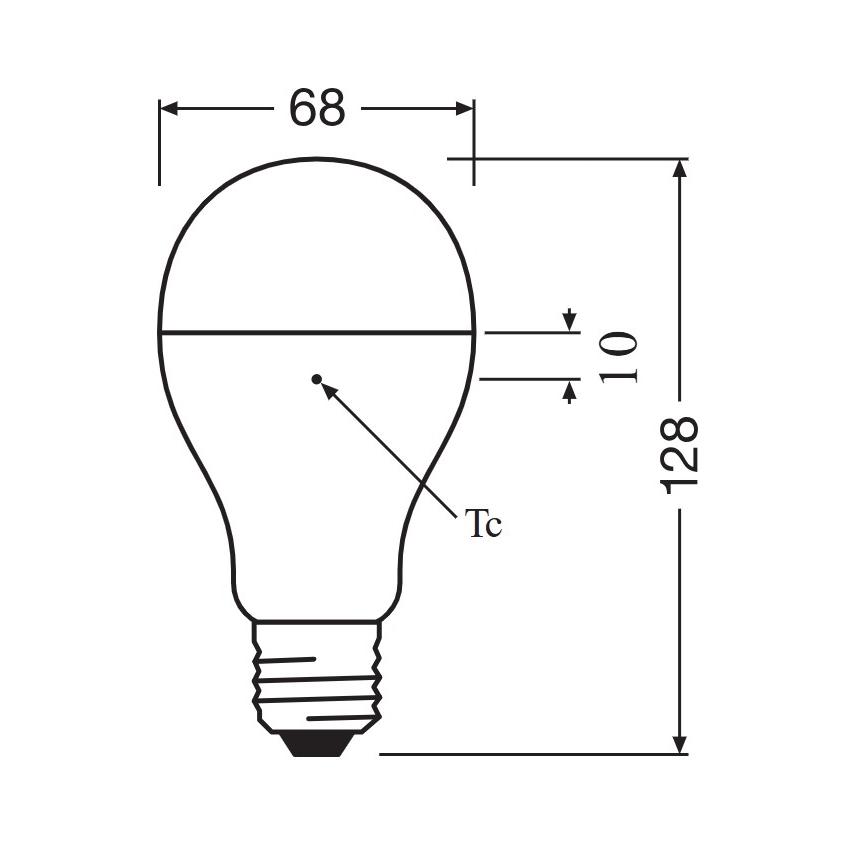 LED-lampa E27/19W/230V 6500K - Osram