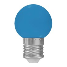 LED-lampa E27/1W/230V blå 5500-6500K