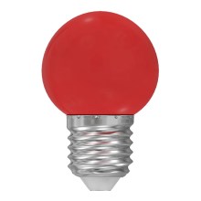 LED-lampa E27/1W/230V röd 5500-6500K