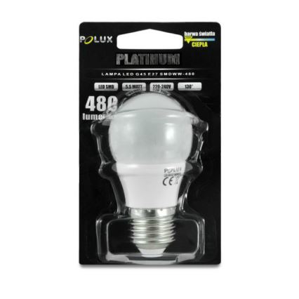 LED-lampa E27/5.5W/230V