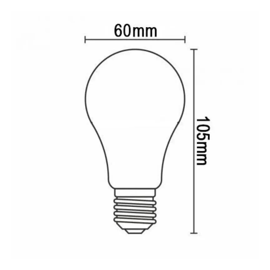 LED-lampa VIT FILAMENT A60 E27/9W/230V 3000K