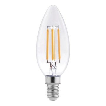 LED-lampa FILAMENT C37 E14/6W/230V 4000K