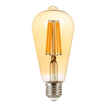 LED-lampa FILAMENT ST64 E27/9W/230V 2,200K