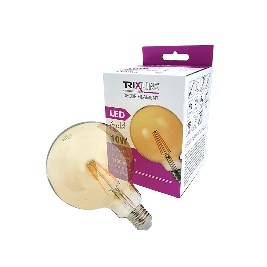 LED-lampa FILAMENT VINTAGE E27/10W/230V 2000K