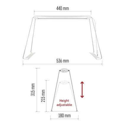 LED-lampa för inomhusodling GROW LED/15W/230V