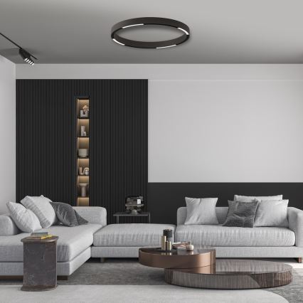 LED-lampa För skensystem MAGNETIC TRACK LED/10W/48V 4000K svart