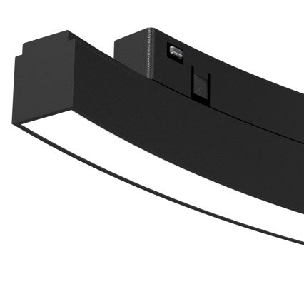LED-lampa För skensystem MAGNETIC TRACK LED/10W/48V 4000K svart
