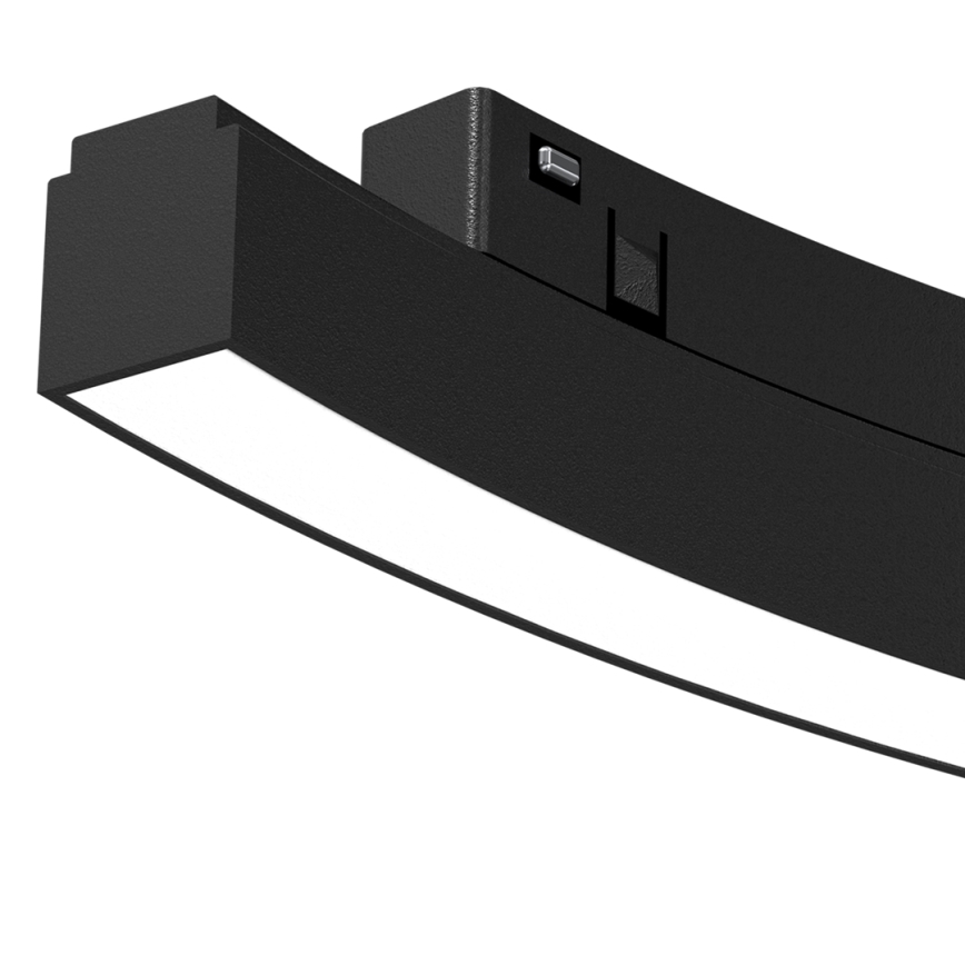 LED-lampa För skensystem MAGNETIC TRACK LED/10W/48V 4000K svart