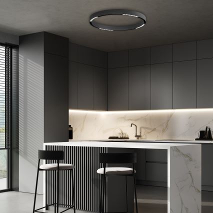 LED-lampa För skensystem MAGNETIC TRACK LED/6W/48V 4000K svart