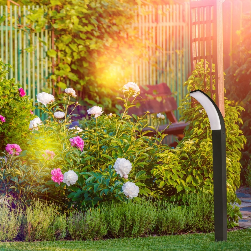 LED-lampa för utomhusbruk AMY LED/12W/230V 100 cm IP44 svart