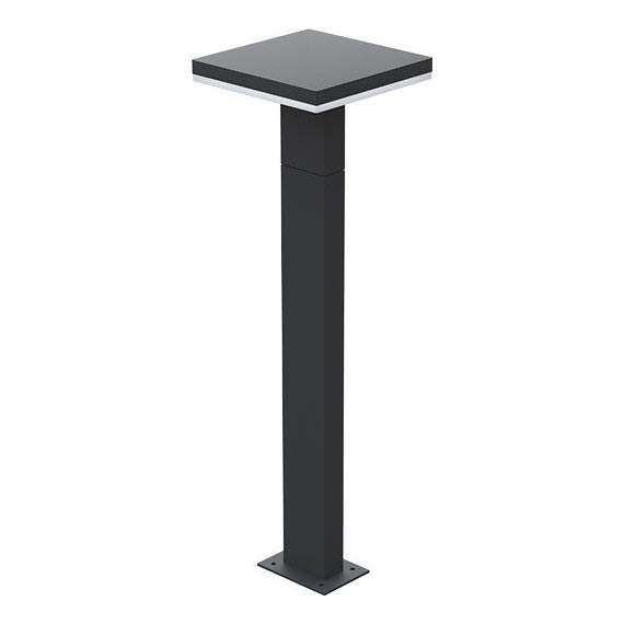 LED-lampa för utomhusbruk BARI LED/10W/230V 4000K 60 cm IP54 antracit