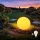 LED-lampa för utomhusbruk GLOBO 1xE27/9W/230V diameter 30 cm IP44