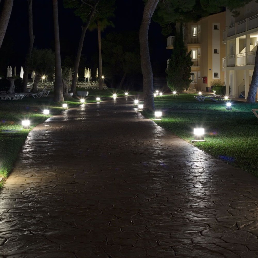 LED-lampa för utomhusbruk LED/10W/230V 25cm 6400K IP65 vit