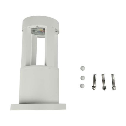 LED-lampa för utomhusbruk LED/10W/230V 25cm 6400K IP65 vit