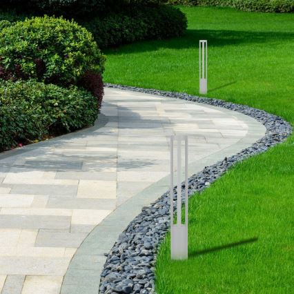 LED-lampa för utomhusbruk LED/10W/230V 80cm 3000K IP65 vit