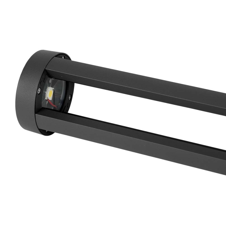 LED-lampa för utomhusbruk LED/10W/230V 80cm 6400K IP65 svart