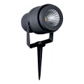 LED-lampa för utomhusbruk LED/12W/100-240V IP65 3000K grå