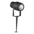 LED-lampa för utomhusbruk LED/12W/100-240V IP65 grönt ljus
