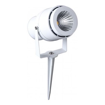 LED-lampa för utomhusbruk LED/12W/100-240V IP65 vit