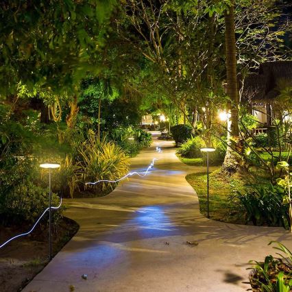 LED-lampa för utomhusbruk LED/12W/230V 3000K IP65 antracit