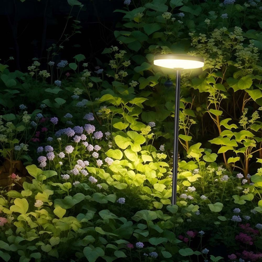 LED-lampa för utomhusbruk LED/12W/230V 4000K IP65 antracit