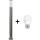 LED-lampa för utomhusbruk LIVIA 1xE27/11W/230V IP44