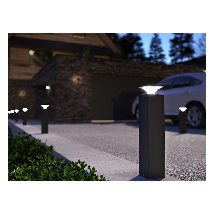 LED-lampa för utomhusbruk ORNELA LED/6W/230V 3000K IP54 antracit