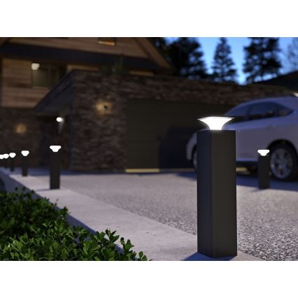 LED-lampa för utomhusbruk ORNELA LED/6W/230V 3000K IP54 brun