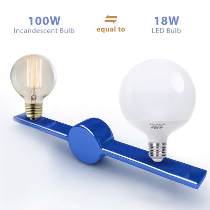 LED-lampa G120 E27/18W/230V 6500K - Aigostar