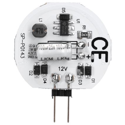 LED-lampa G4/2,5W/12V 3000K - Aigostar