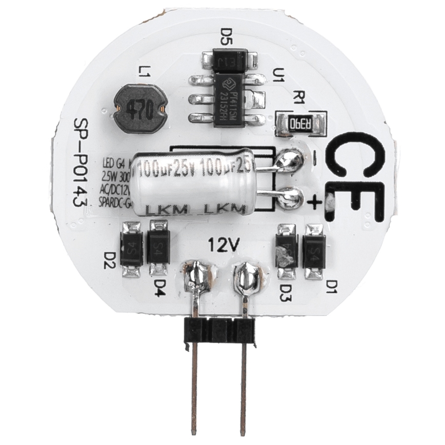 LED-lampa G4/2,5W/12V 3000K - Aigostar