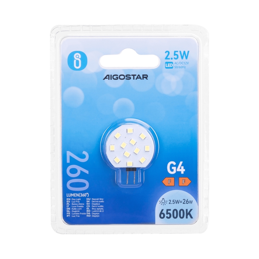 LED-lampa G4/2,5W/12V 6500K - Aigostar