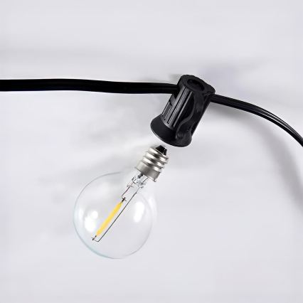 LED-lampa G40 E12/0,6W/24V 3000K - Brilagi