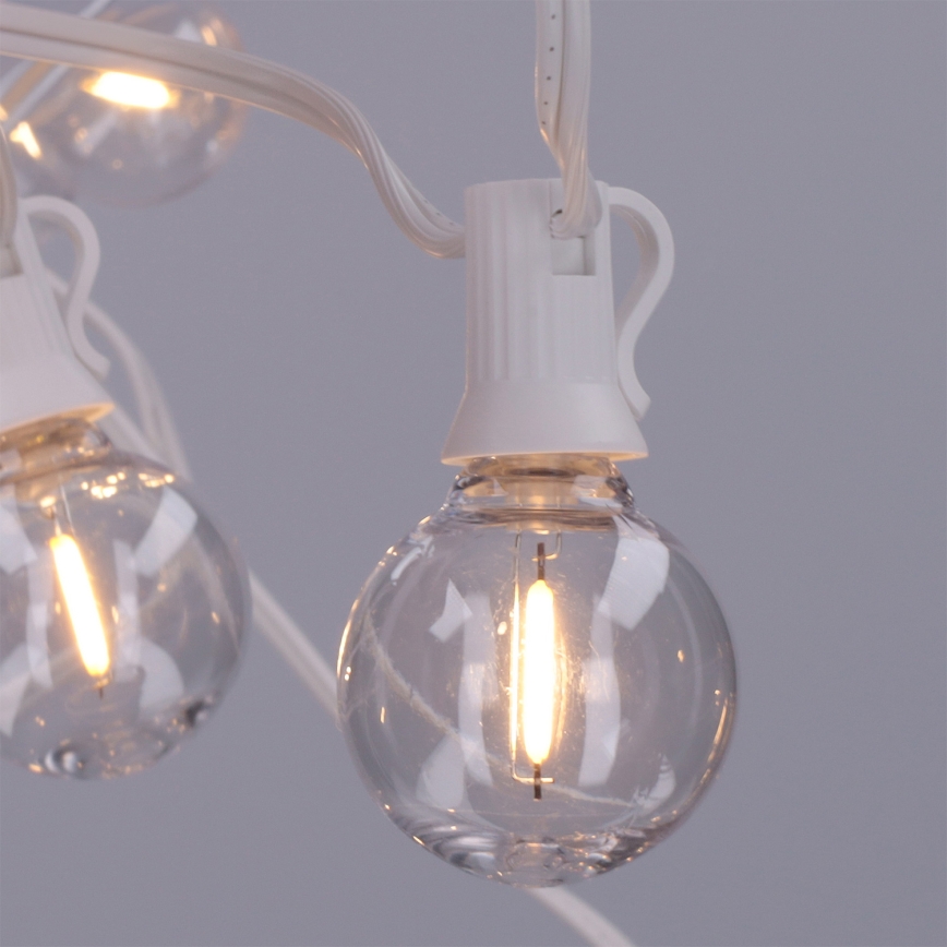 LED-lampa G40 E12/0,6W/24V 3000K - Brilagi