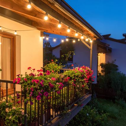 LED-lampa G40 E12/0,6W/24V 3000K - Brilagi