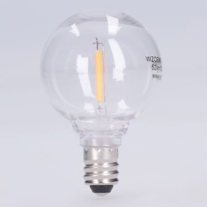 LED-lampa G40 E12/0,6W/24V 3000K - BRILAGI