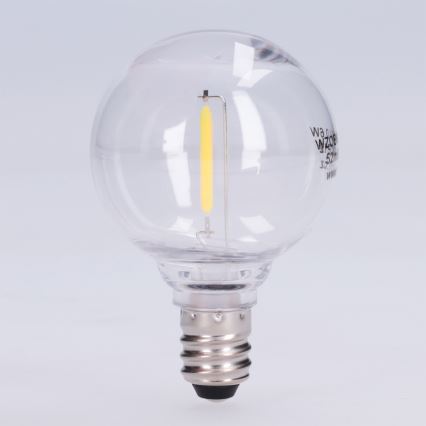 LED-lampa G40 E12/0,6W/24V 6000K - Brilagi