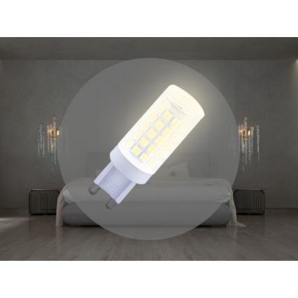 LED-lampa G9/4,6W/230V 2800K
