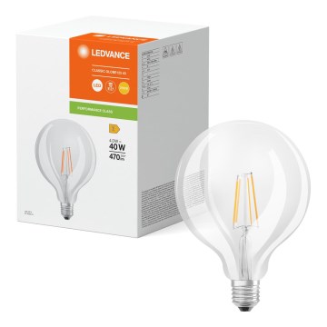 LED-lampa GLOBE CLASSIC FILAMENT G125 E27/4W/230V 2700K - Ledvance